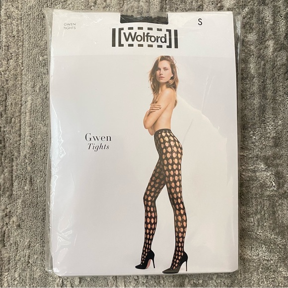 ⭐️HP⭐️BNWT Wolford Gwen Tights - Picture 6 of 7